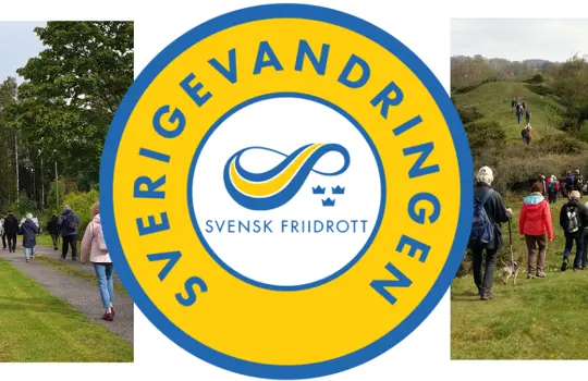 Sverigevandringen Logga