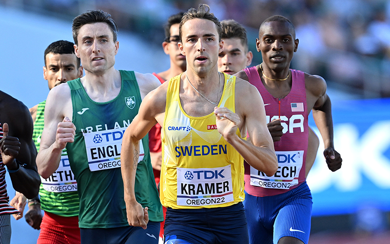 Andreas Kramer Vidare Till Semifinal Trots Strul - Friidrottsförbundet